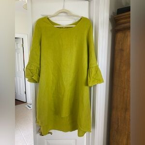 Linen top or dress size medium